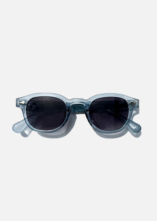 Lunettes de Soleil Bleu Cristal – UV400 & Style Urbain